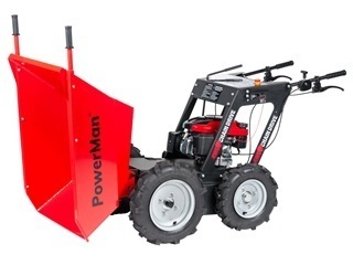 Minidumper Pm300m 300kg 4x4 Bensin 65hk Man Tipp